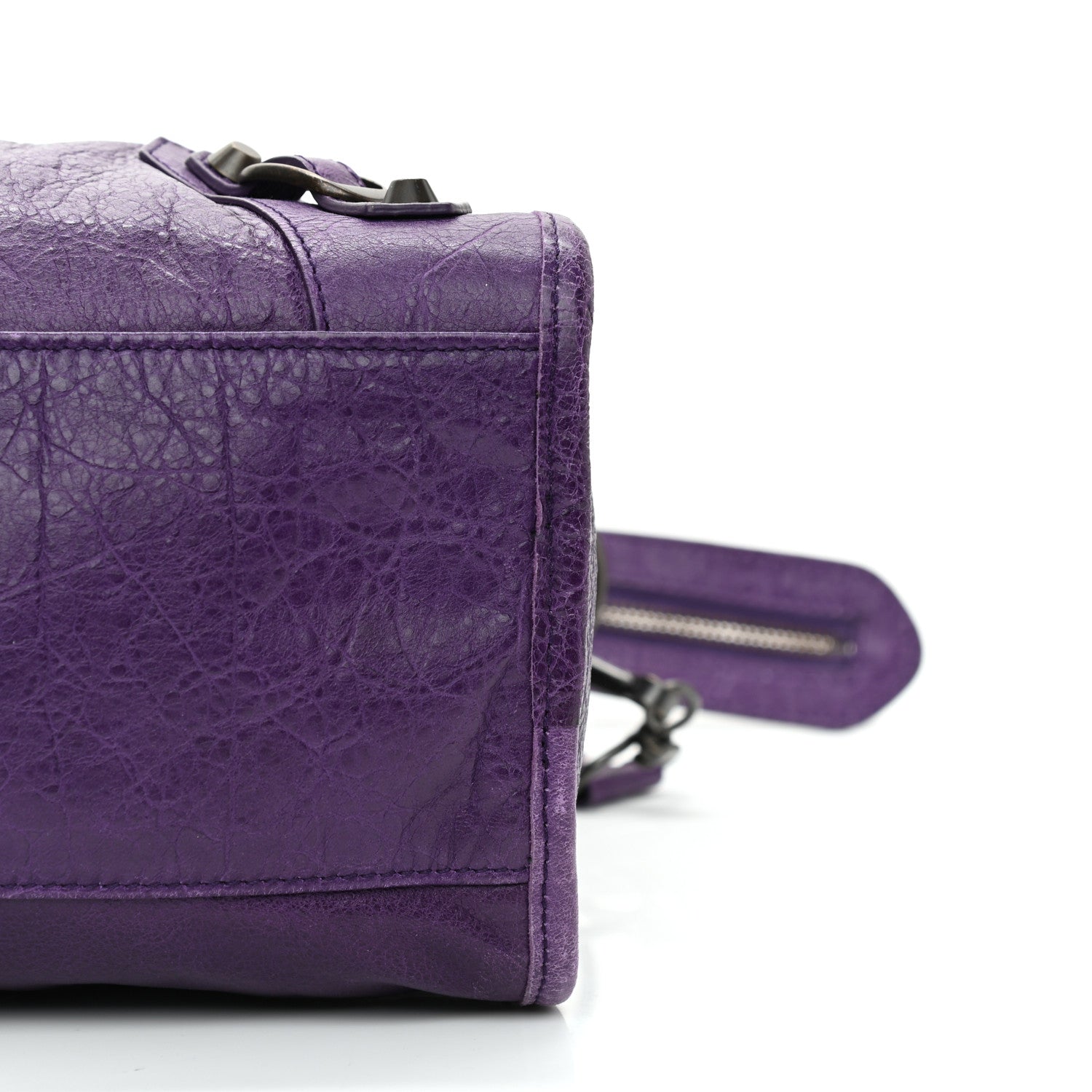 Balenciaga Agneau Classic Hardware City Dark Violet 14 of 14