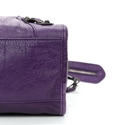 Balenciaga Agneau Classic Hardware City Dark Violet 14 of 14