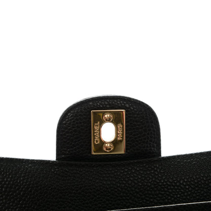 Chanel Caviar Quilted Small Double Flap Black 6 of 9