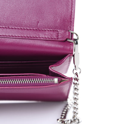 Givenchy Sugar Goatskin Pandora Chain Wallet Orchid Purple 10 of 14