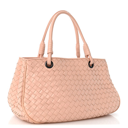 Bottega Veneta Nappa Intrecciato Woven Tote Flamingo 3 of 12