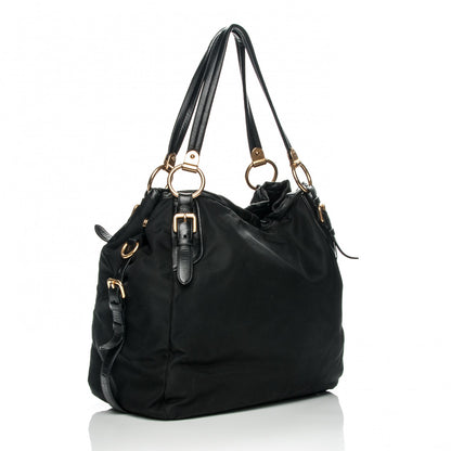 Prada Tessuto Nylon Nappa Tote Nero Black 3 of 7