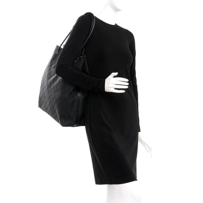 Gucci Nylon Monogram Gifford Tote Black 2 of 8