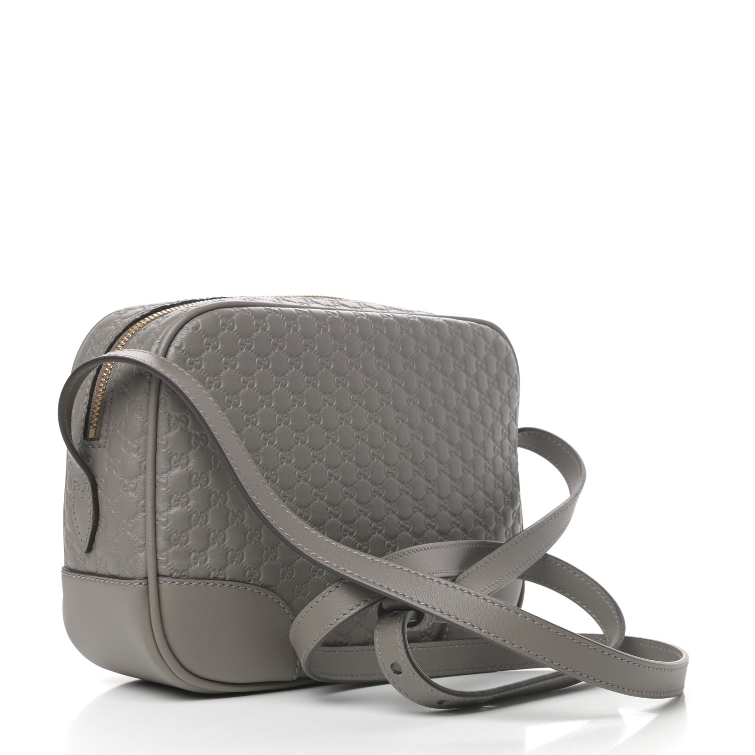 Gucci Microguccissima Mini Bree Messenger Bag Grey 3 of 9