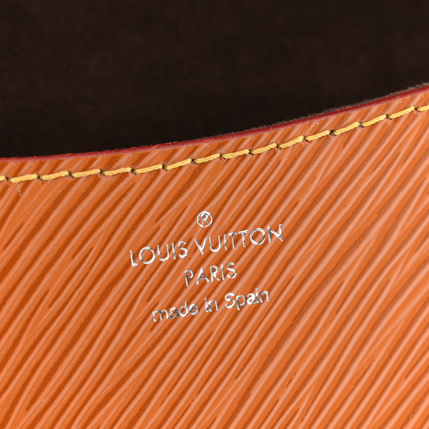 Epi Buci Crossbody Gold Honey
