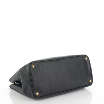 Prada Saffiano Lux Large Tote Nero Black 4 of 8