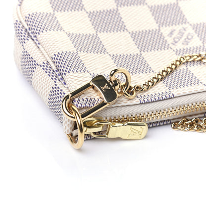 Louis Vuitton Damier Azur Mini Pochette Accessories 12 of 13