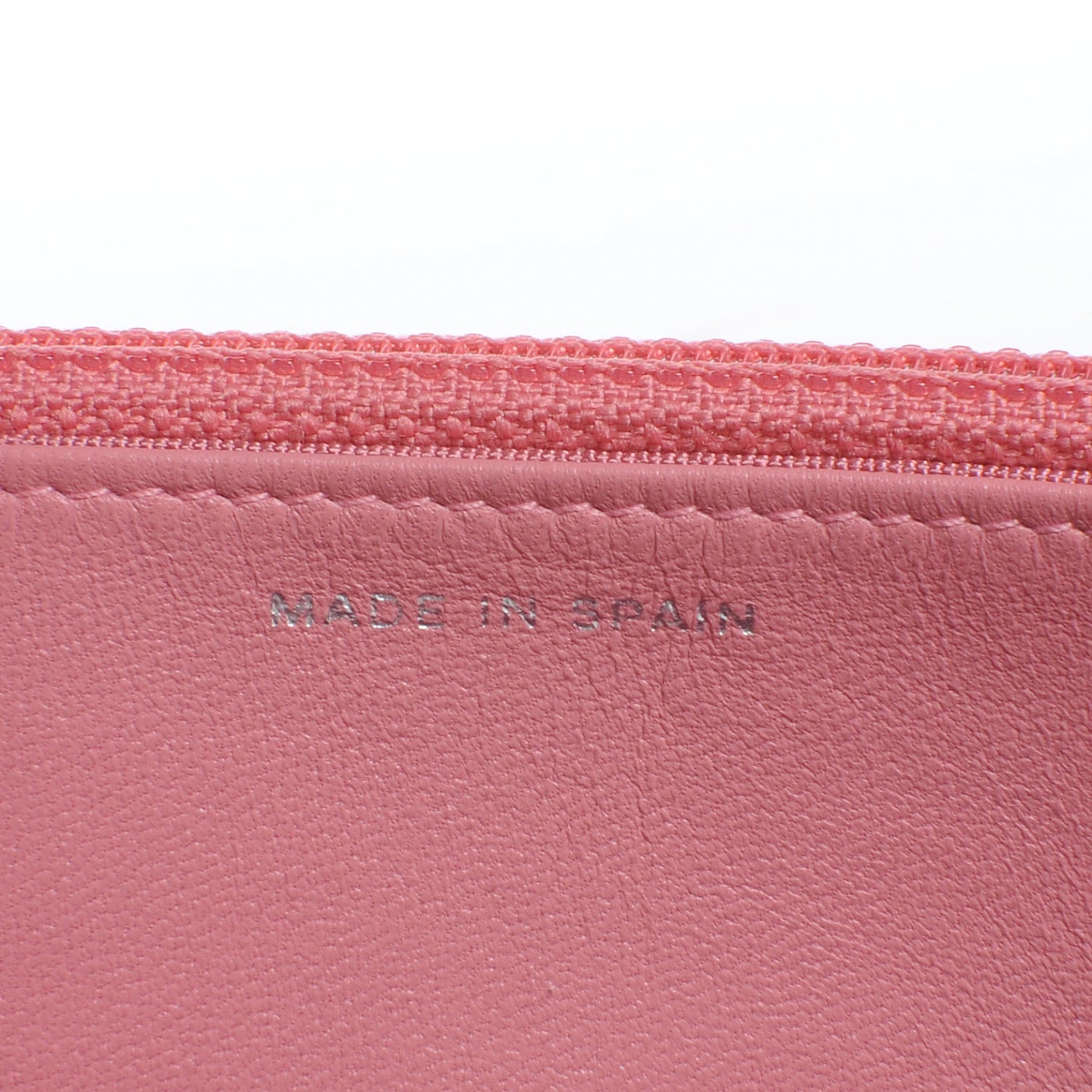 Chanel Lambskin Quilted Wallet On Chain Pink 7 of 8