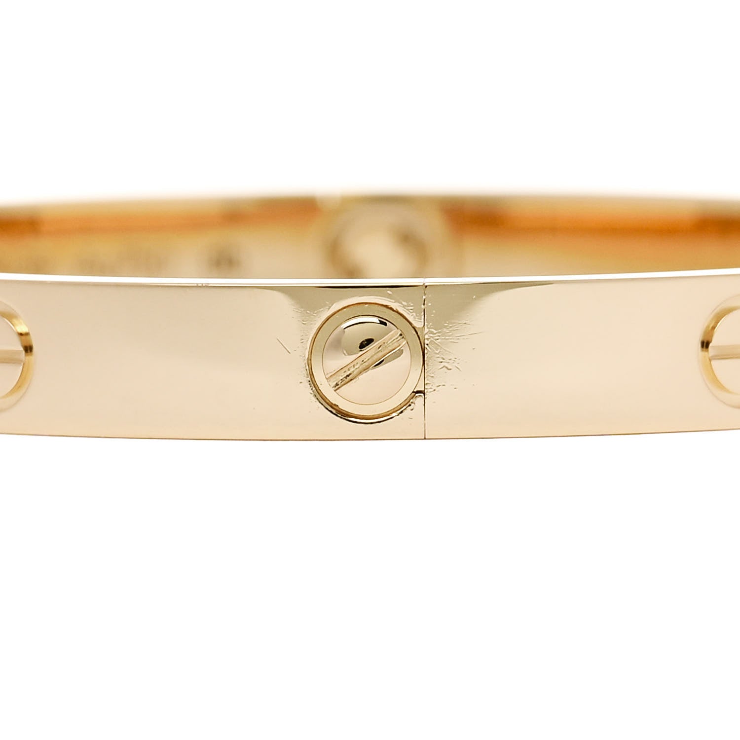 Cartier 18K Yellow Gold LOVE Bracelet 18 5 of 8