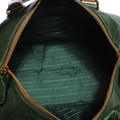 Prada Vitello Caribu Bauletto Larice 6 of 8