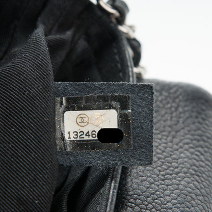 Chanel Caviar Half Moon Wallet On Chain WOC Black 7 of 7