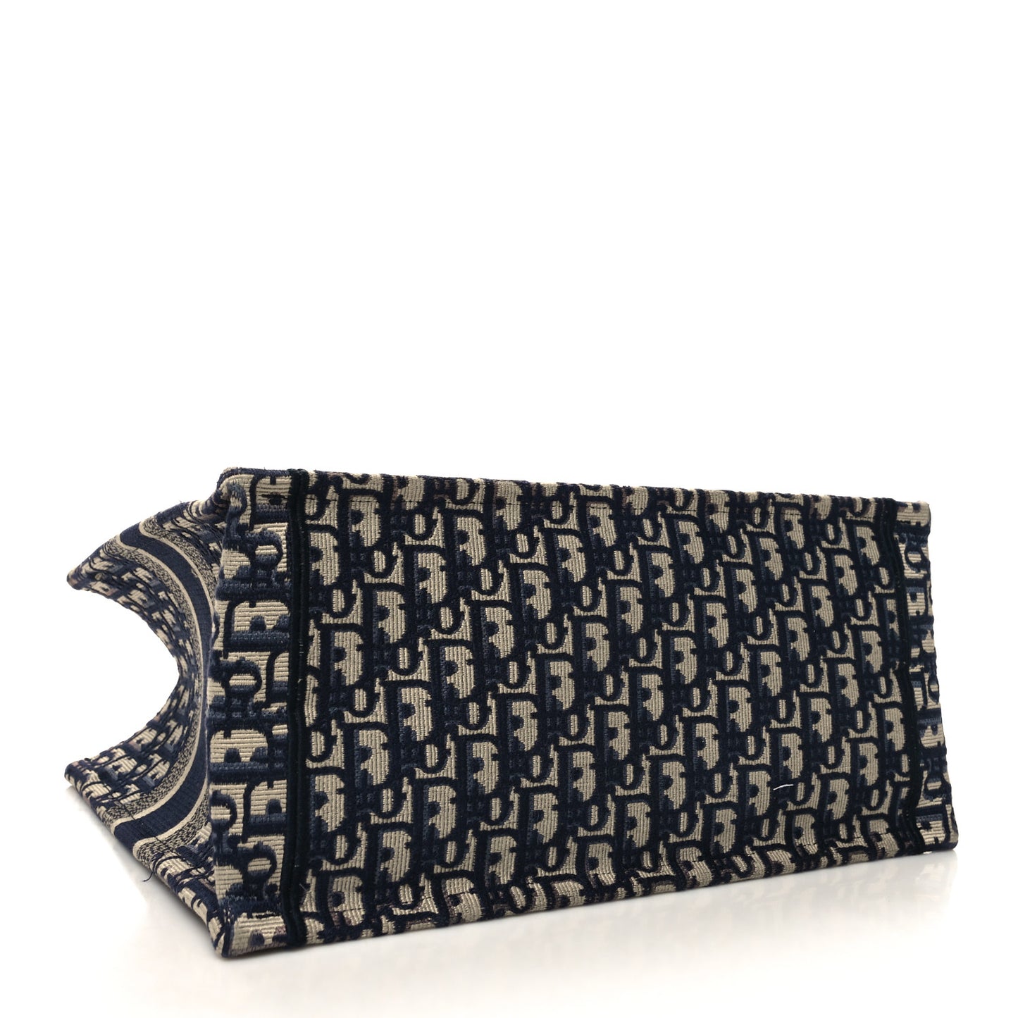 Oblique Medium Book Tote Blue Multicolor