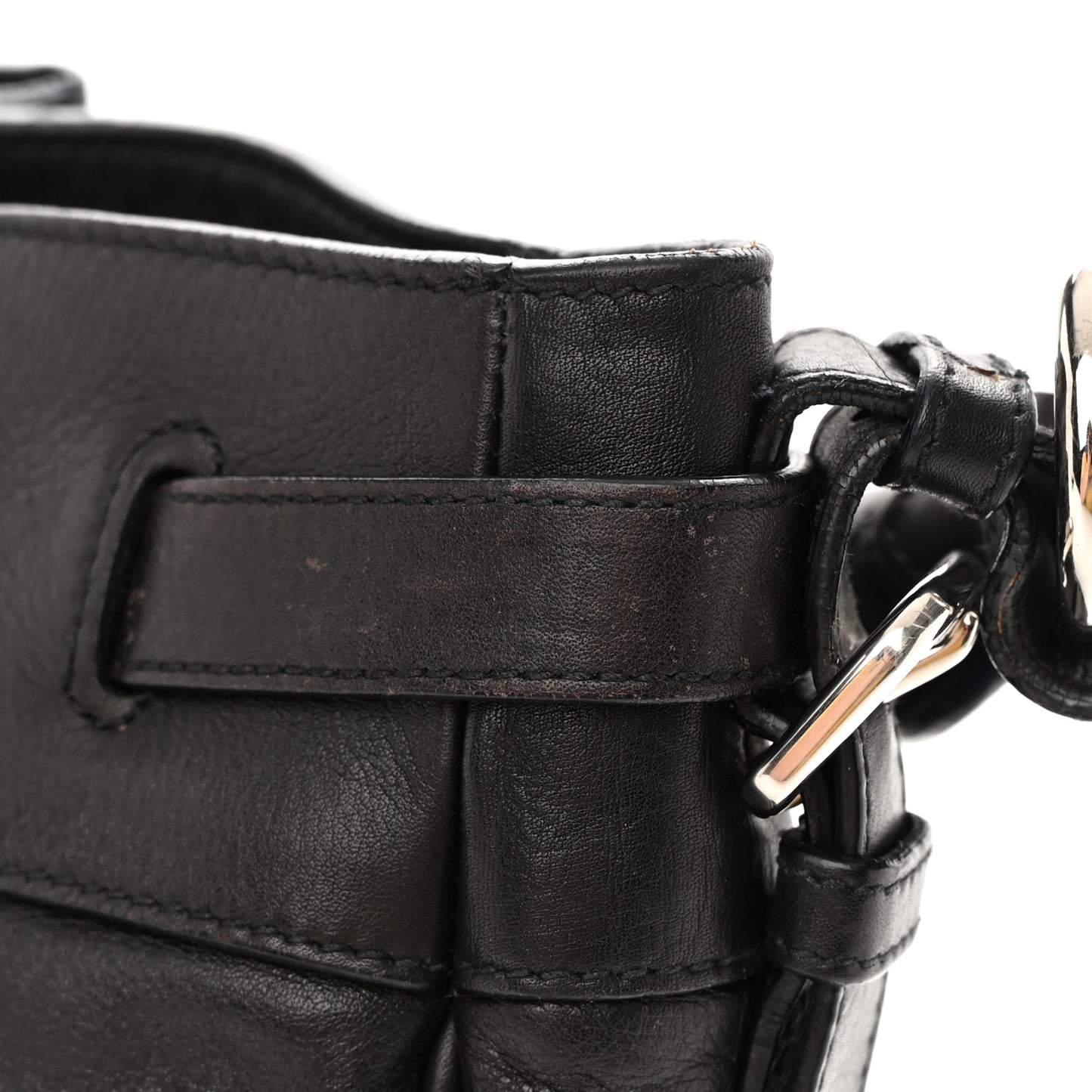 Vitello Daino Tote Black