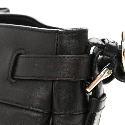 Prada Vitello Daino Tote Black 15 of 17