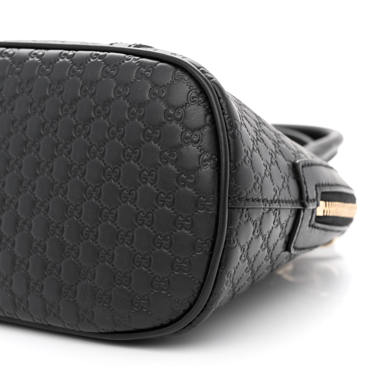 Microguccissima Mini Dome Bag Black