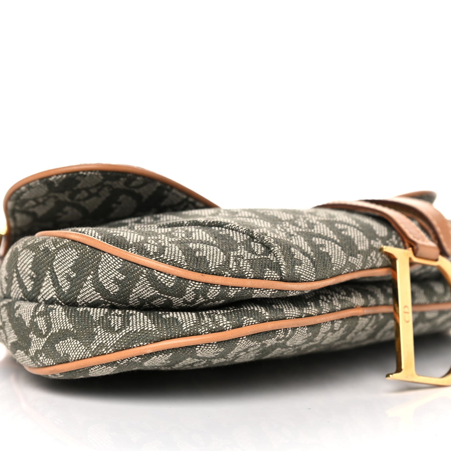 Monogram Saddle Bag Green