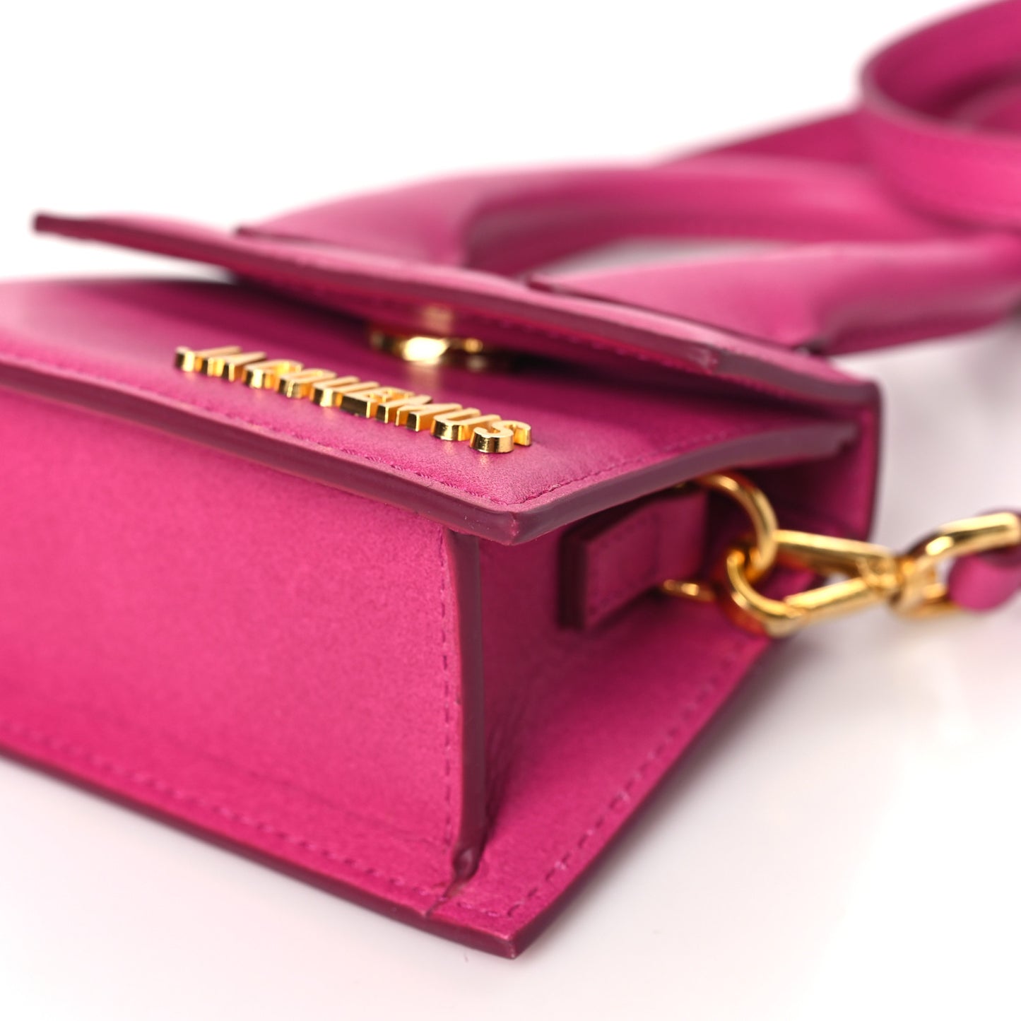 Smooth Calfskin Le Chiquito Dark Pink