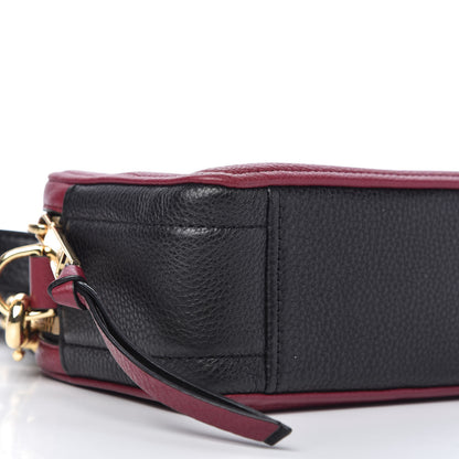 Marc Jacobs Supple Natural Grain Calfskin Softshot 21 Crossbody Bag Burgundy 6 of 11