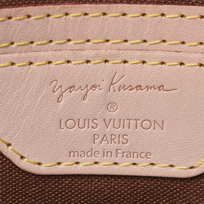 Louis Vuitton Monogram Kusama Town Speedy 30 Red 6 of 7