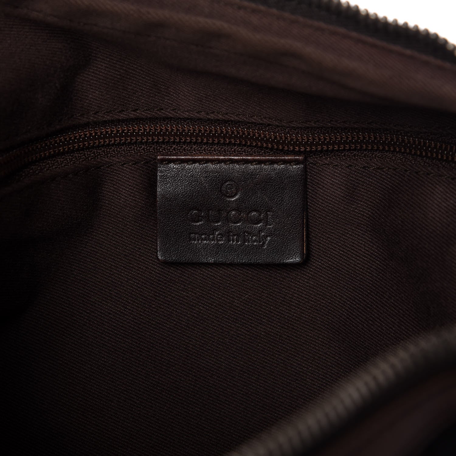 Gucci Monogram Medium Hobo Brown 8 of 10