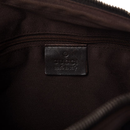 Gucci Monogram Medium Hobo Brown 8 of 10
