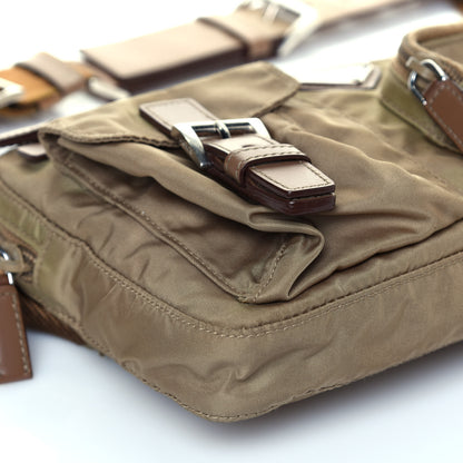 Prada Tessuto Nylon Belt Bag Brown 6 of 10