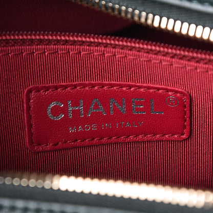 Chanel Aged Calfskin Quilted Medium Gabrielle Hobo Dark Green 8 of 9