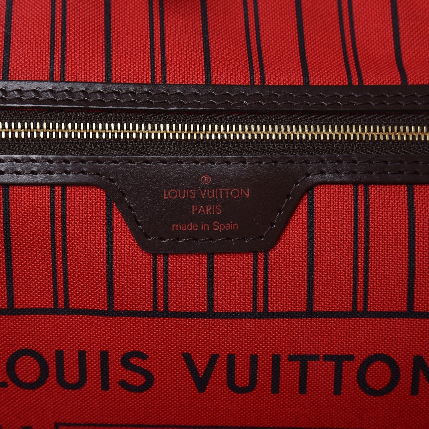 Louis Vuitton Damier Ebene Neo Neverfull MM 7 of 9