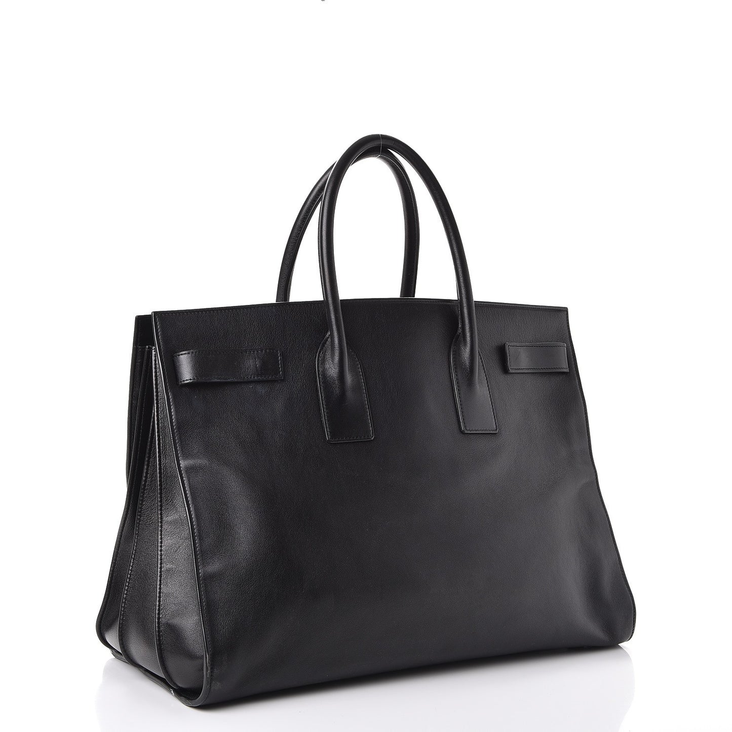 Calfskin Large Sac De Jour Carryall Black
