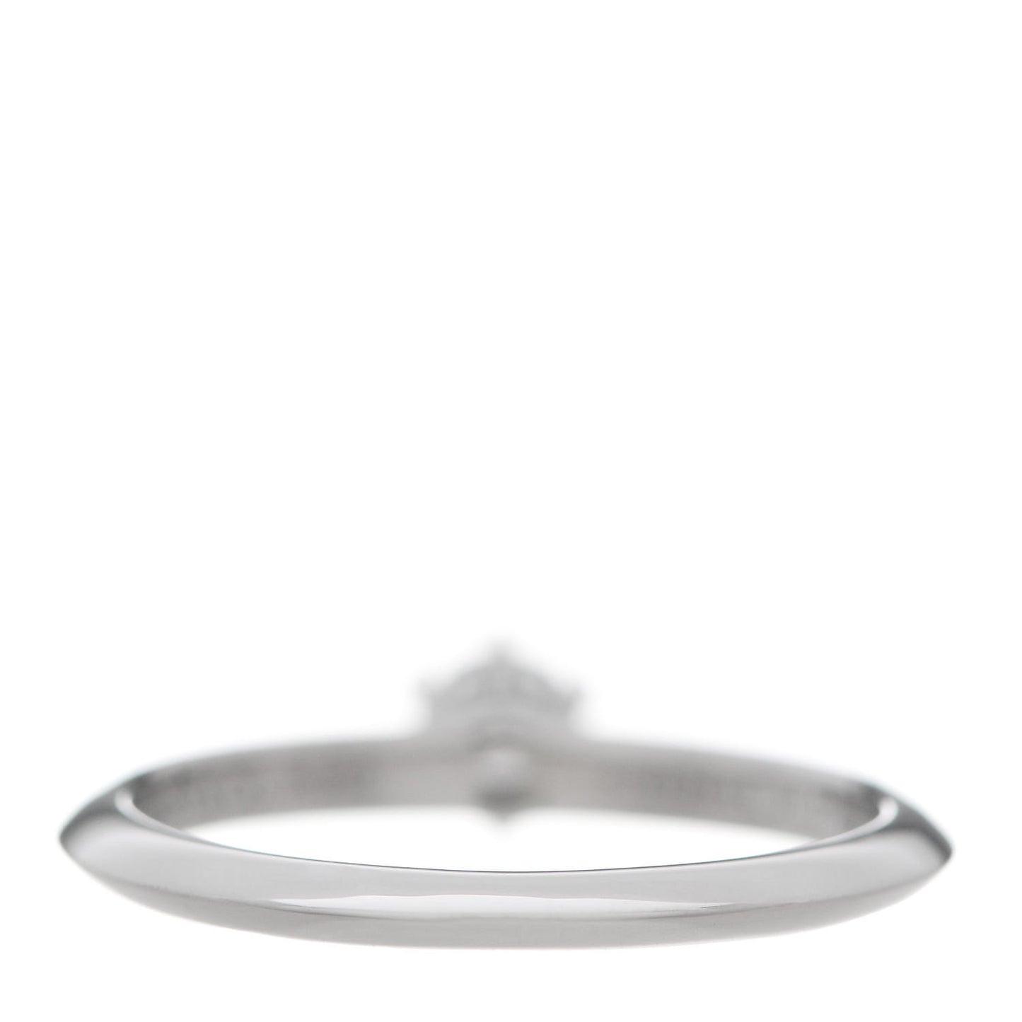 Platinum Diamond .27ct Solitaire Engagement Ring 52 6