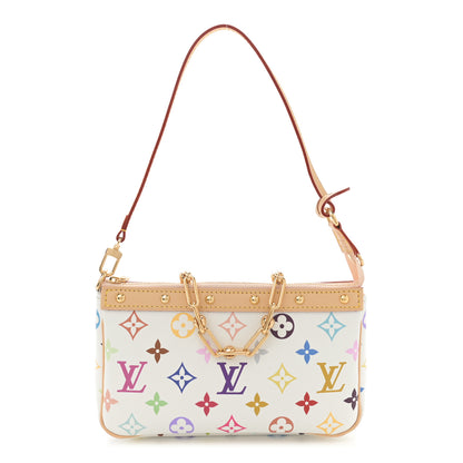Louis Vuitton LV X TM Monogram Multicolor Pochette Accessories White 1 of 9