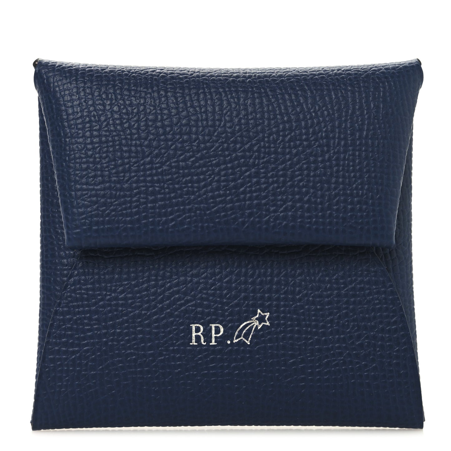 Epsom Verso Horseshoe Bastia Coin Purse Bleu Navy Mauve Pale
