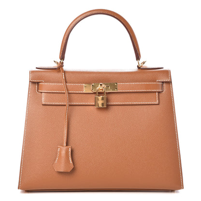 Hermes Epsom Kelly Sellier 28 Gold 1 of 37