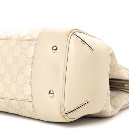 Gucci Guccissima Medium Mayfair Tote Off White 9 of 16