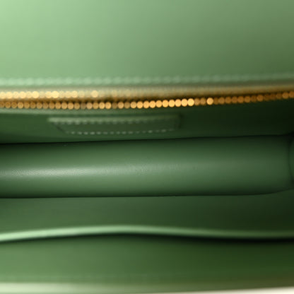 Christian Dior Smooth Calfskin 30 Montaigne Flap Bag Mint Green 5 of 10