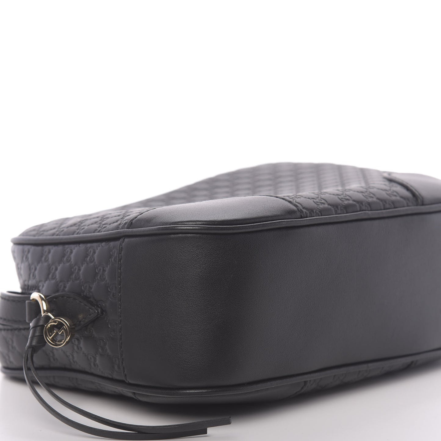 Microguccissima Mini Bree Messenger Bag Black