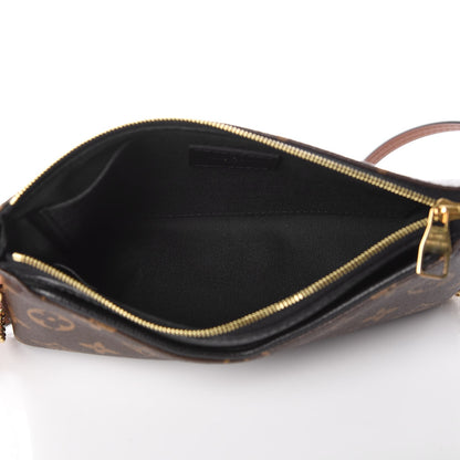 Louis Vuitton Monogram Pallas Clutch Black 8 of 9