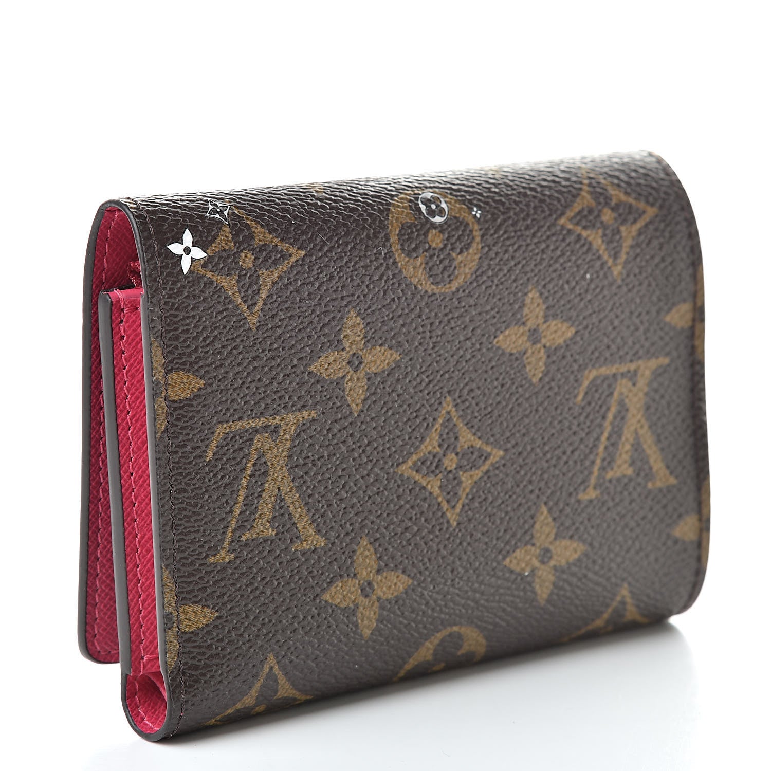 Louis Vuitton Monogram 2019 Christmas Animation Victorine Wallet Fuchsia 3 of 8