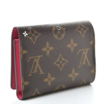 Louis Vuitton Monogram 2019 Christmas Animation Victorine Wallet Fuchsia 3 of 8