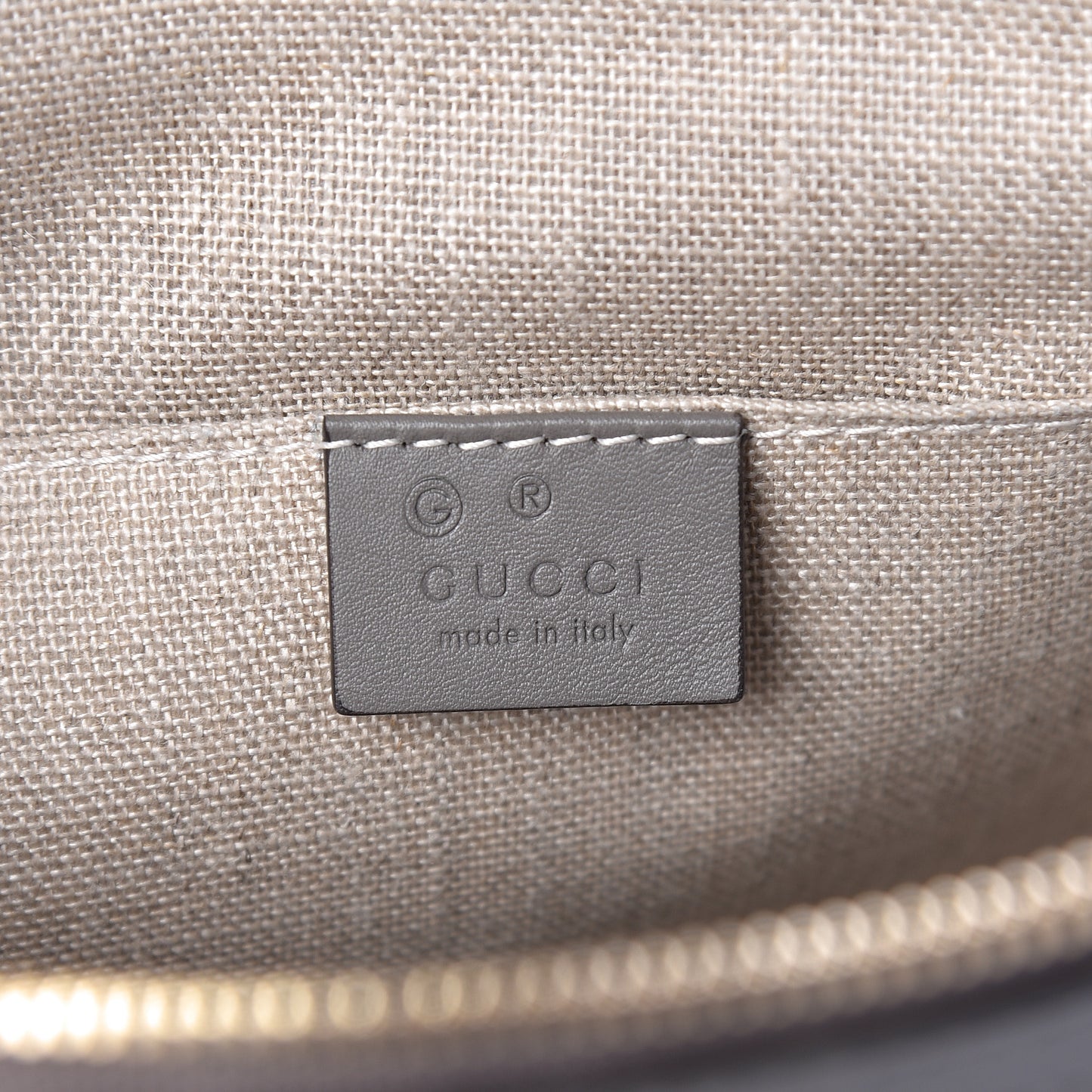 Microguccissima Mini Dome Bag Loess