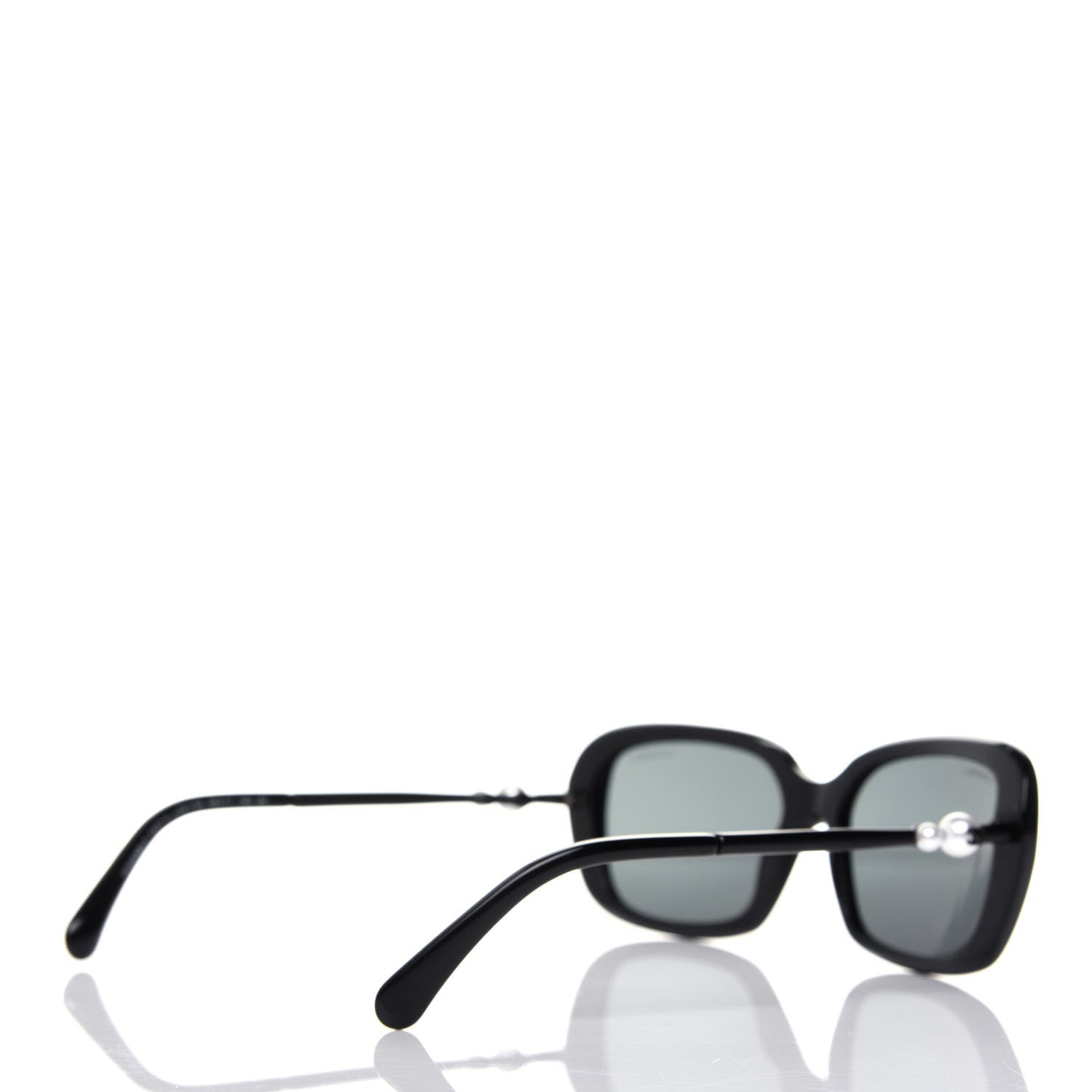 Chanel Pearl Square Sunglasses 5427-H-A Black 4 of 8