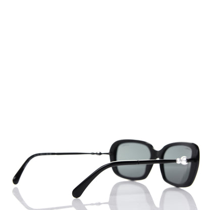 Chanel Pearl Square Sunglasses 5427-H-A Black 4 of 8