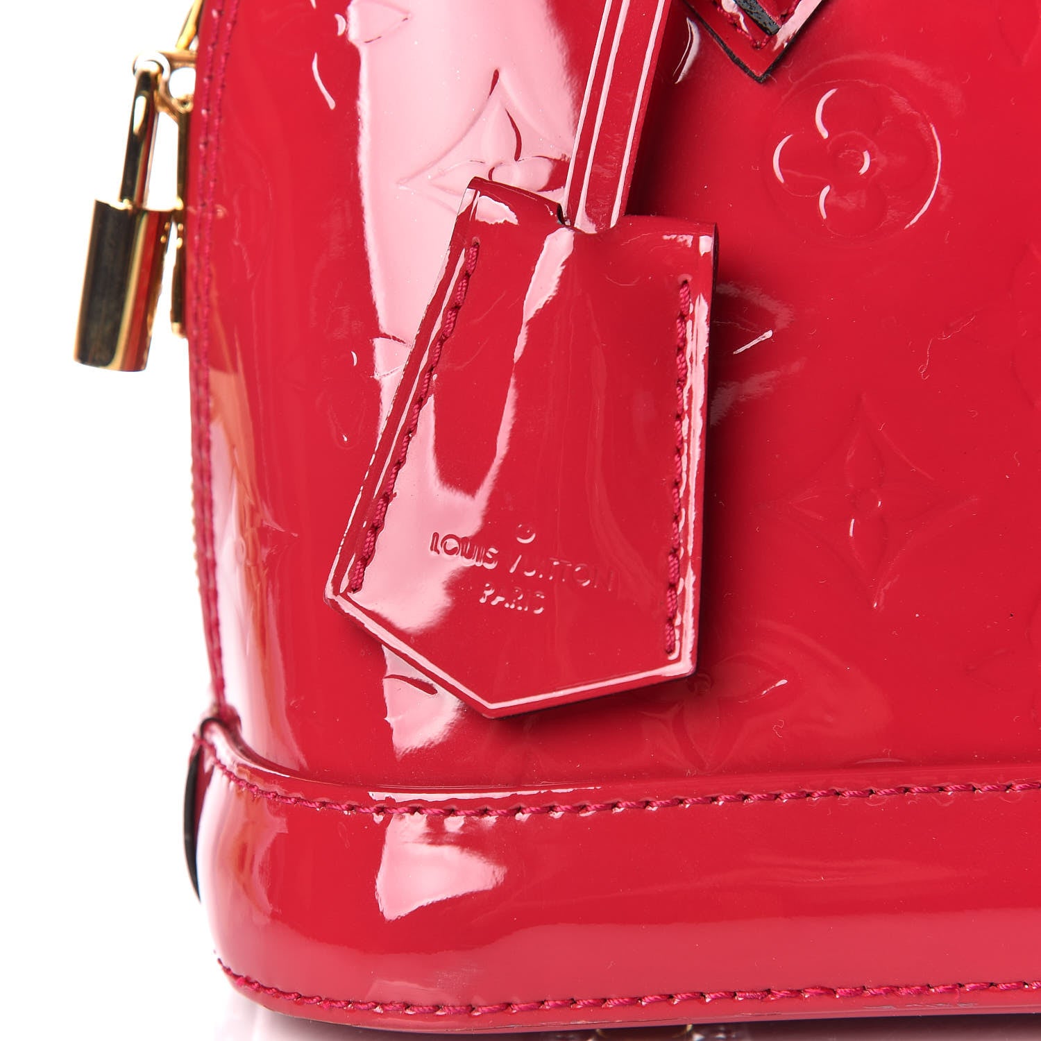 Louis Vuitton Vernis Alma BB Rose Indien 10 of 10