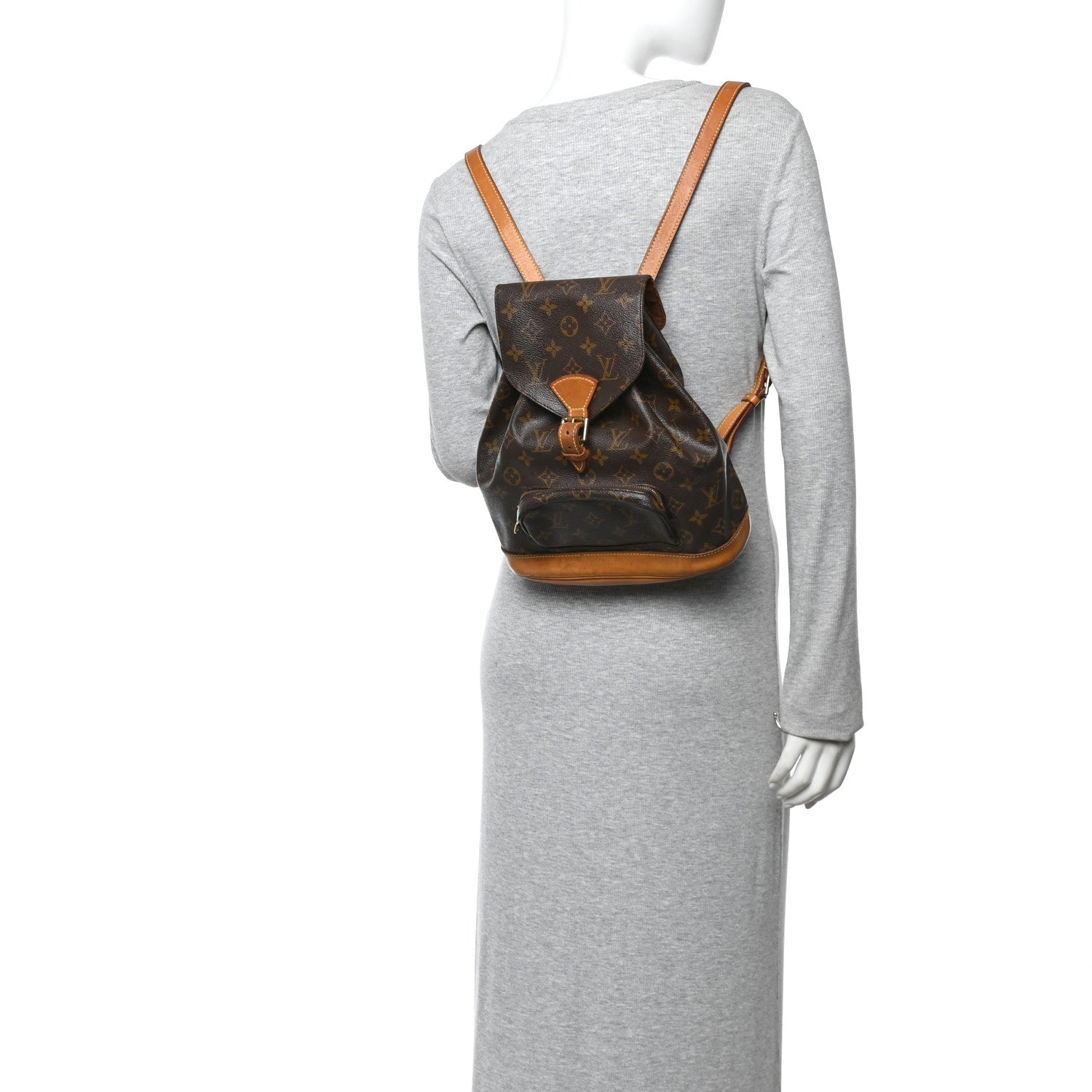 Louis Vuitton Monogram Montsouris MM Backpack 3 of 14