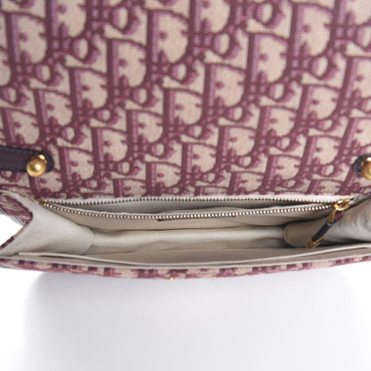 Christian Dior Oblique DiorAddict Flap Bag Burgundy 5 of 7