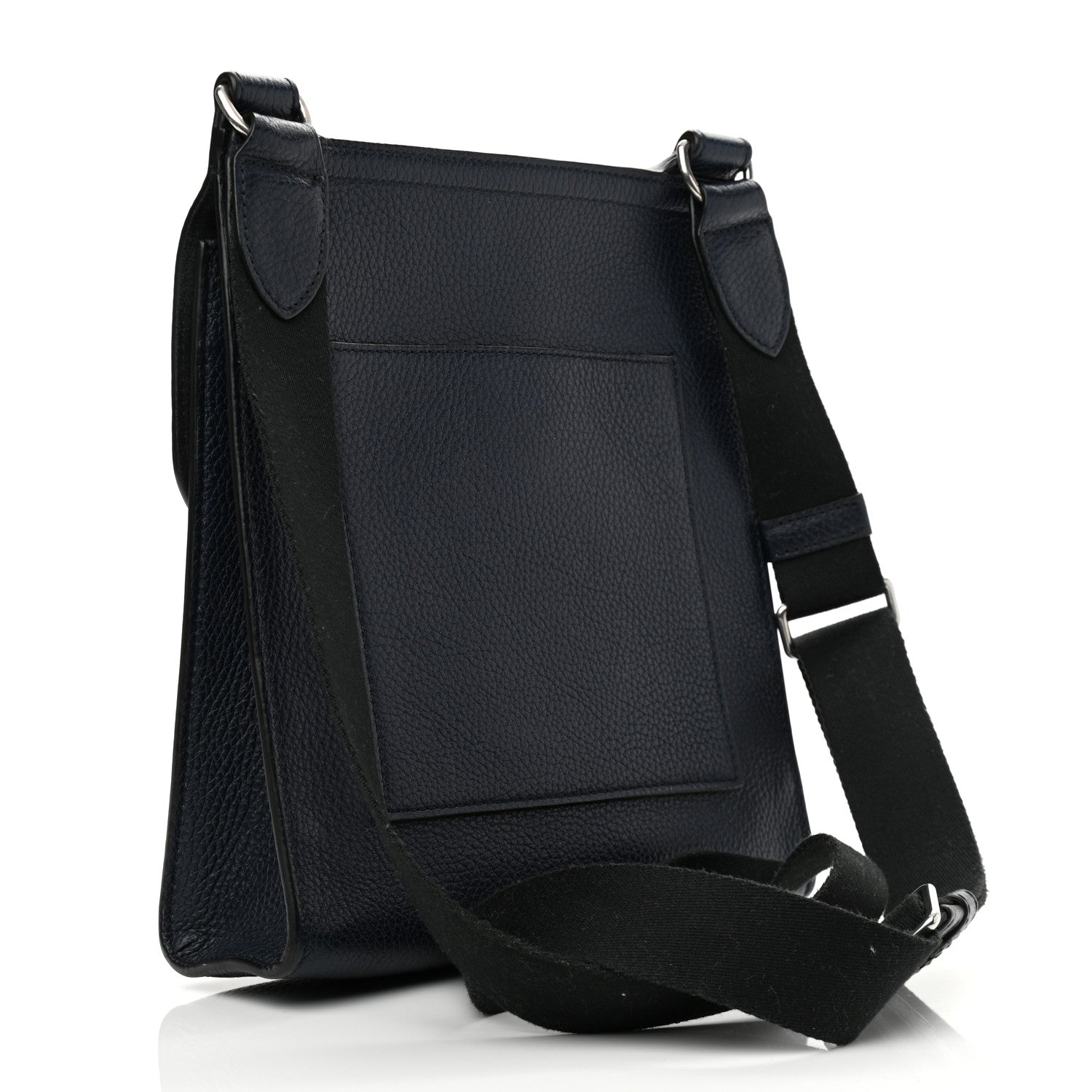 Mulberry Natural Grain Calfskin Racing Stripe Antony Messenger Crossbody Midnight Blue 3 of 9