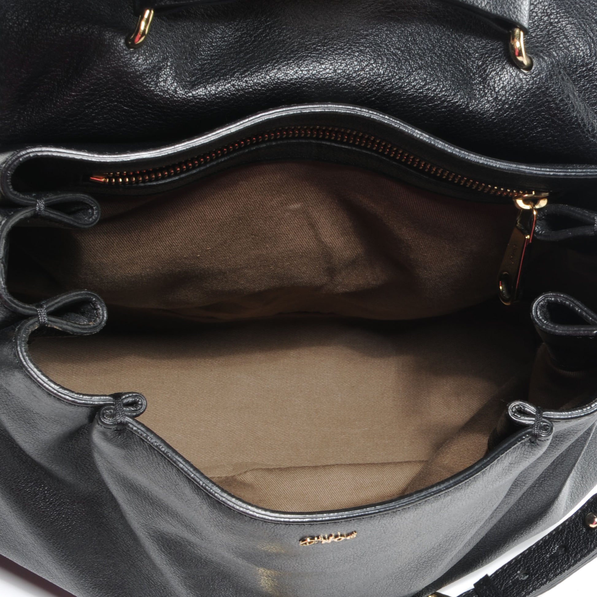 Chloe Calfskin Elsie Satchel Black 5 of 10