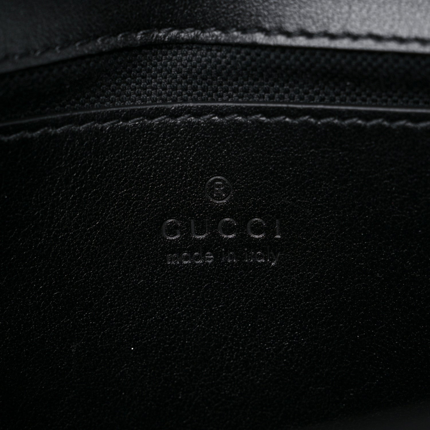 Gucci Calfskin Matelasse Monochrome Mini GG Marmont Shoulder Bag Black 6 of 11