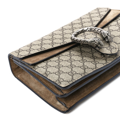 Gucci GG Supreme Monogram Small Dionysus Shoulder Bag Taupe 10 of 11