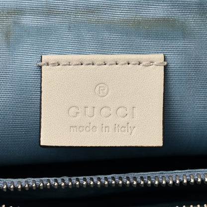 Gucci X SEGA Calfskin GUCCY Stars Mini Dome Shoulder Bag Mystic White Gold 6 of 13